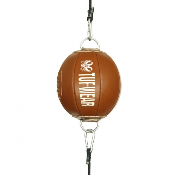 Tufwear reactie ball (double end ball) bruin leder classic T62